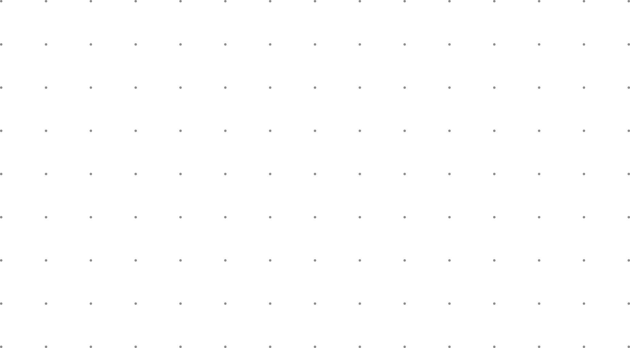 Black background with a subtle grid pattern of small, evenly spaced gray squares.